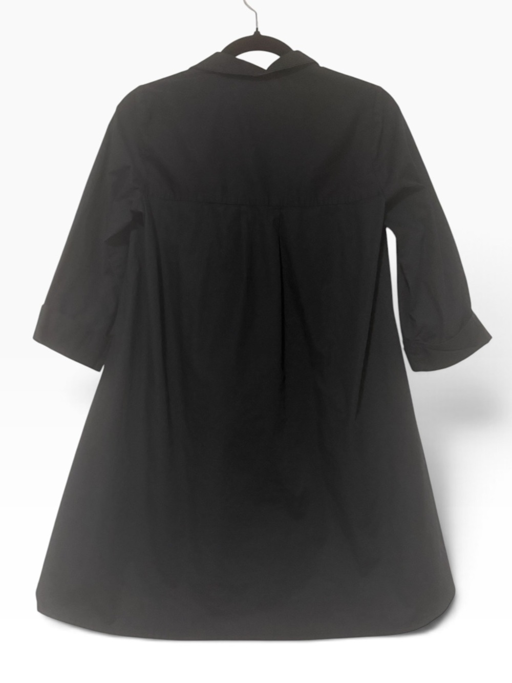 Tuckernuck Women's Black Charlie Shirt Dress A-line Mini in Size Small - Picture 3 of 7